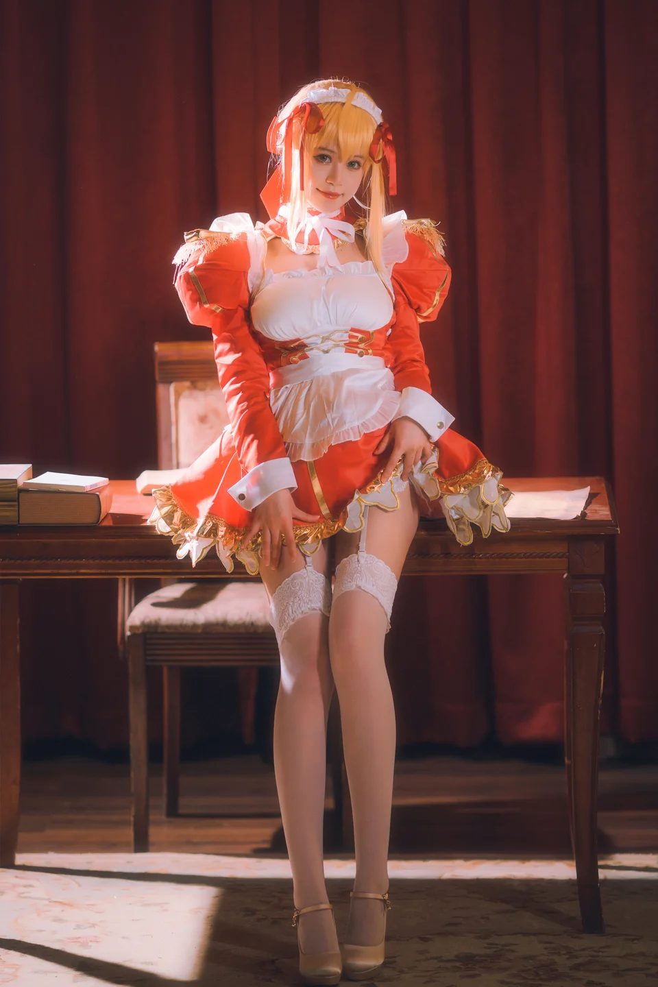 星黛鹿鹿千反田鹿子_No_011_尼禄女仆_34P_473MB tg@simisebaisi 【丝足阁】012.webp